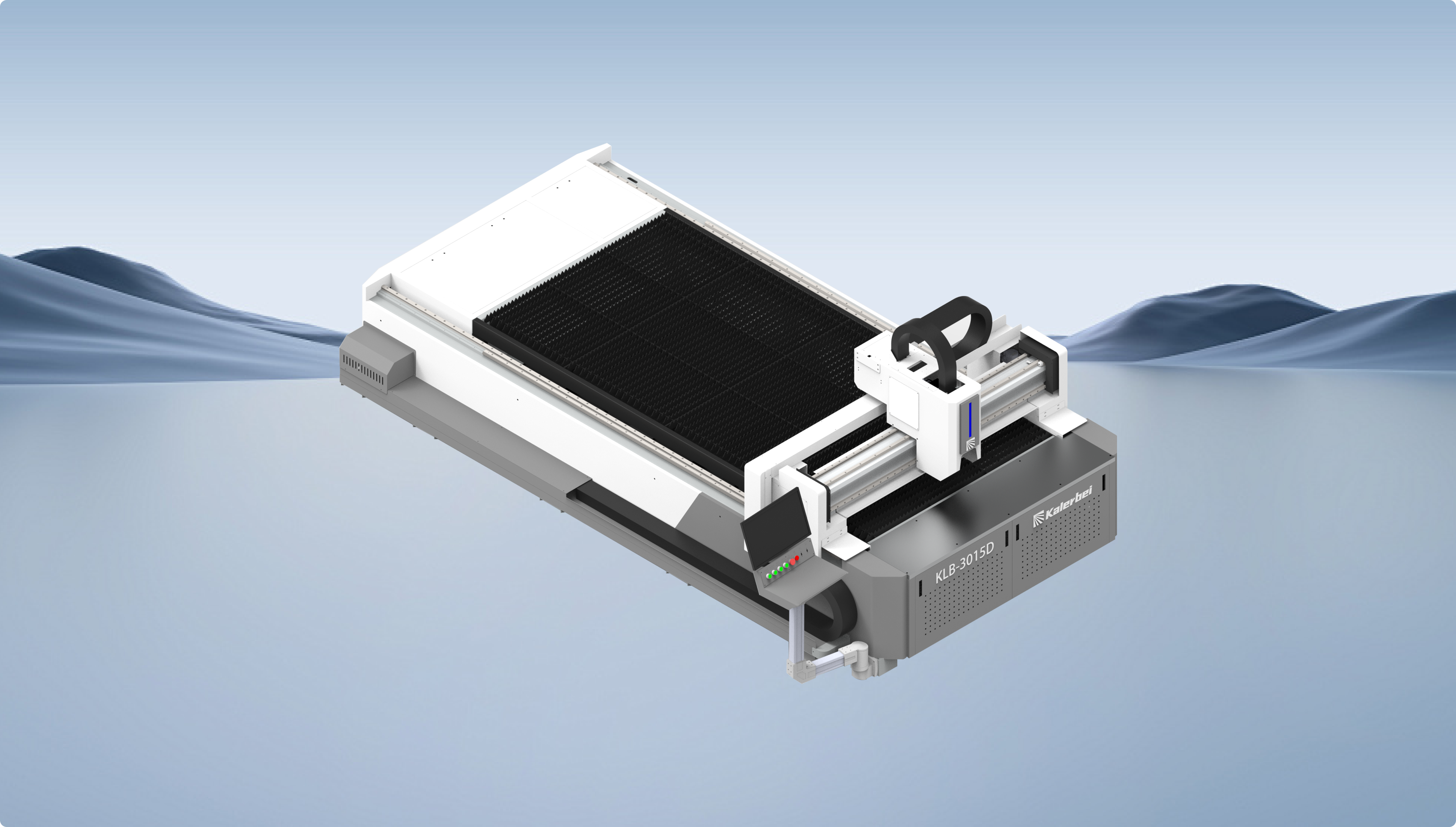Kalerbei D series high-end flat fiber laser cutting machine