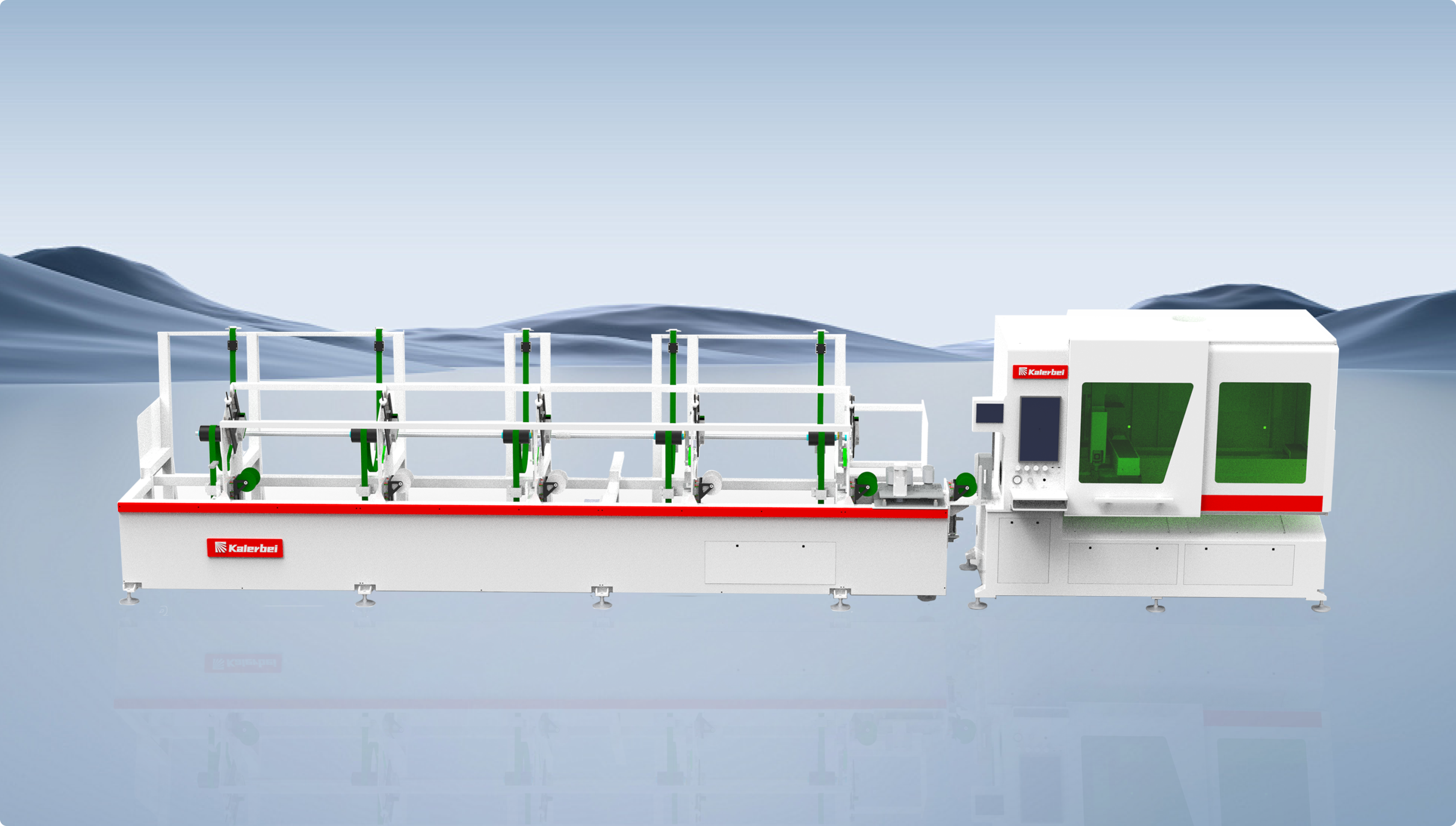 Kalerbei KA series Fully automatic loading fiber laser cutting machine