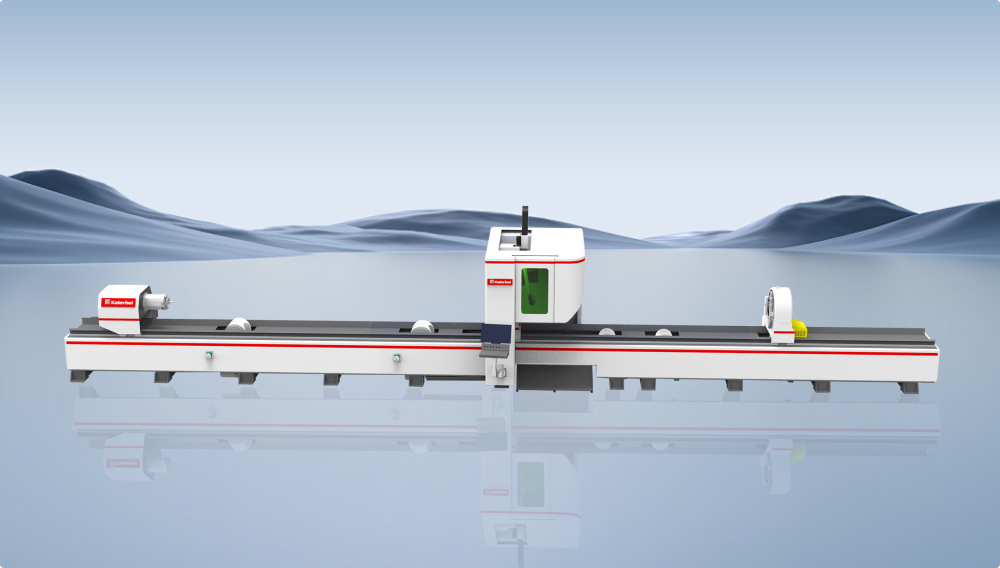 Kalerbei S Series Three-chuck Heavy Duty Pipe Laser Cutting Machine