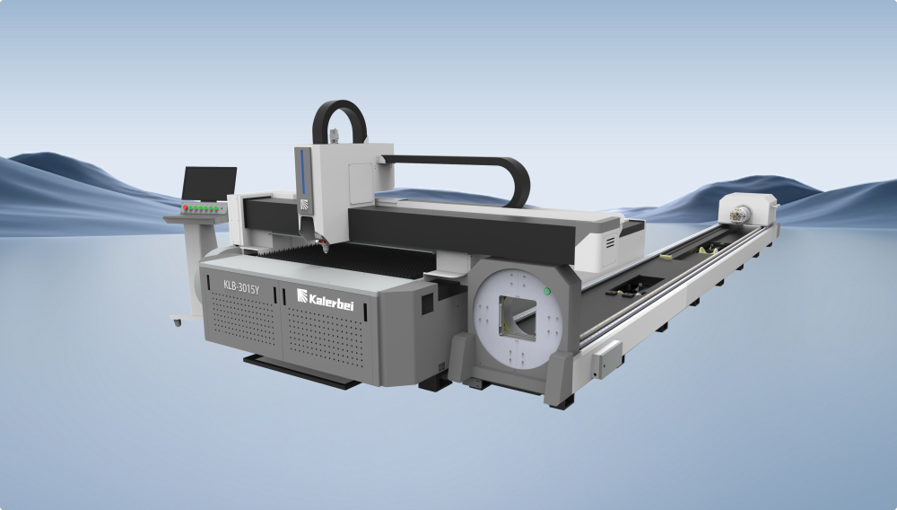 Kalerbei Y series sheet and tube combination laser cutting machine