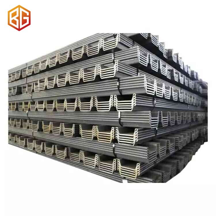 Q345B Q235B Cold-formed Sheet Pile Hot Rolled Steel Piling