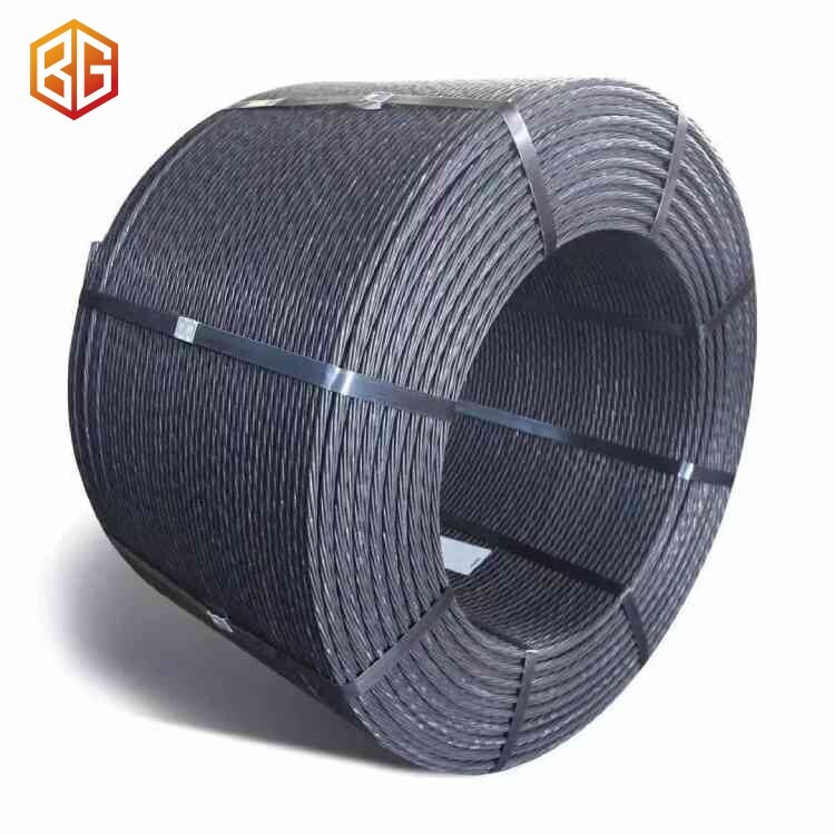 High Tensile 1*2 1*3 1*7 1*19 Steel Strand
