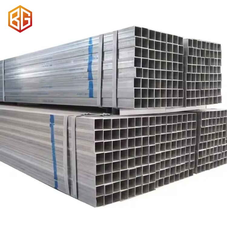 DX51D DX52D Galvanized Square Tube