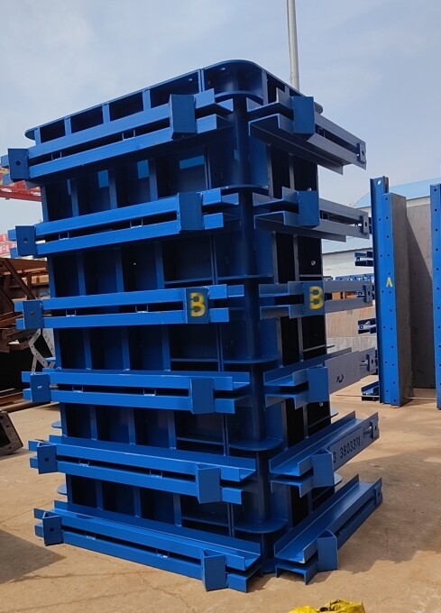 Pier steel formwork