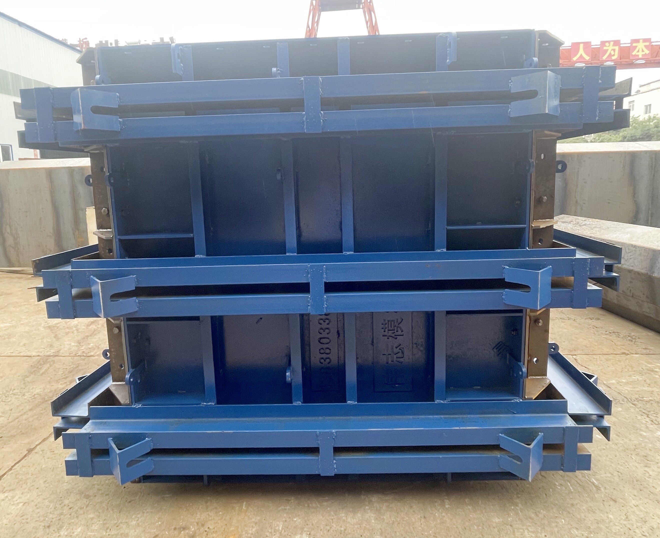 Pier steel formwork