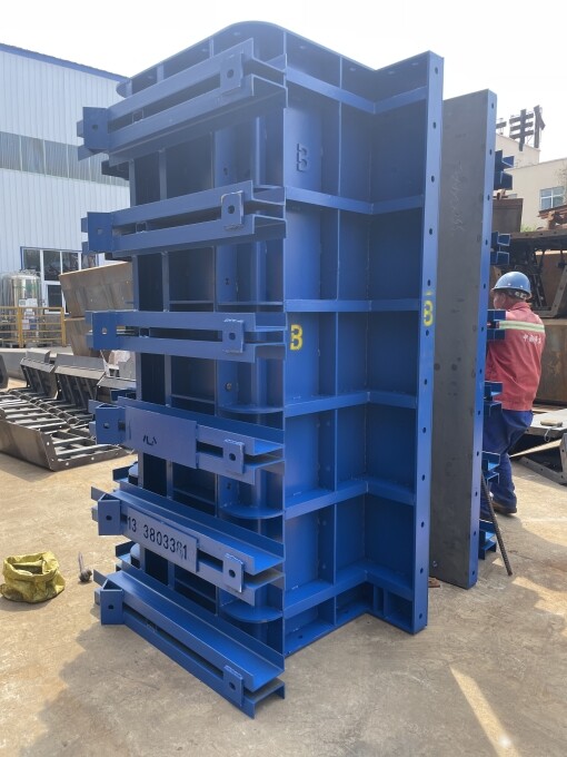 Pier steel formwork
