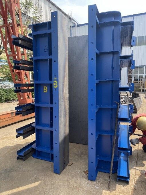 Pier steel formwork