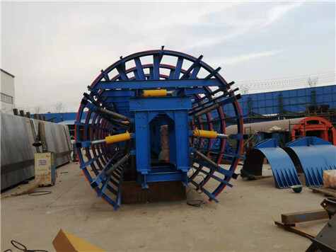 Culvert trolley template