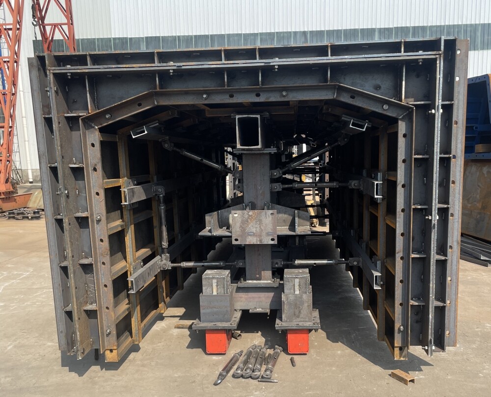 Culvert trolley template