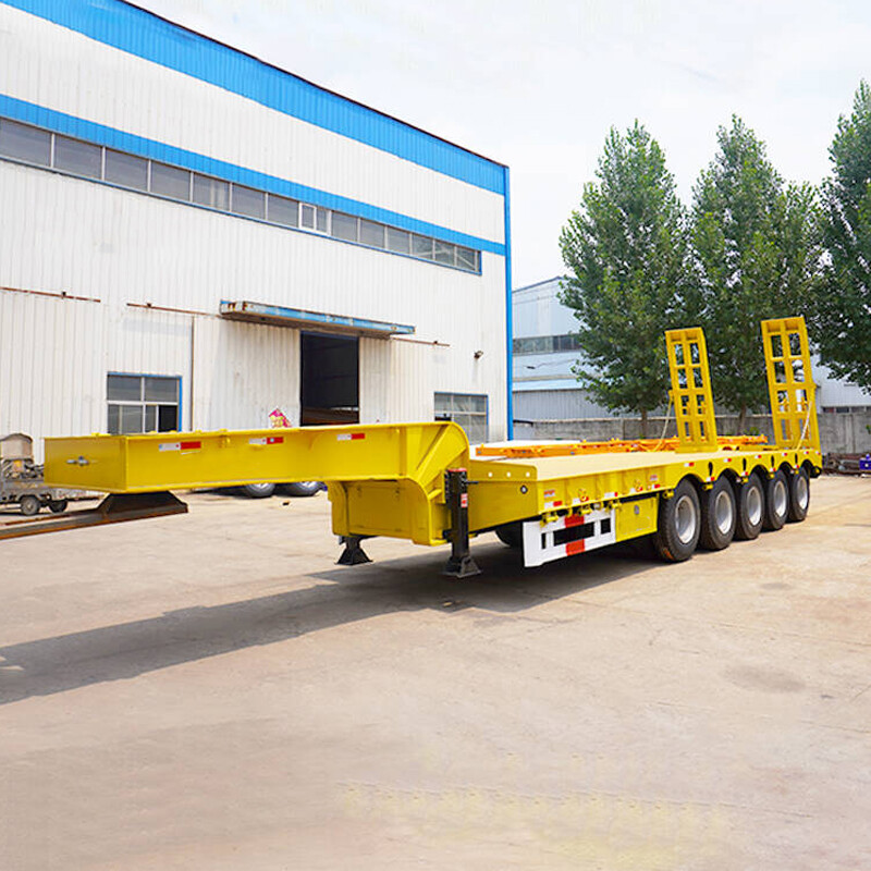 5 Axle Heavy Duty Low Bed Trailer