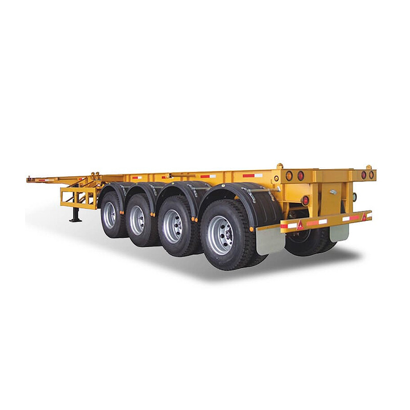 40ft 4 Axles Skeleton Container Trailer