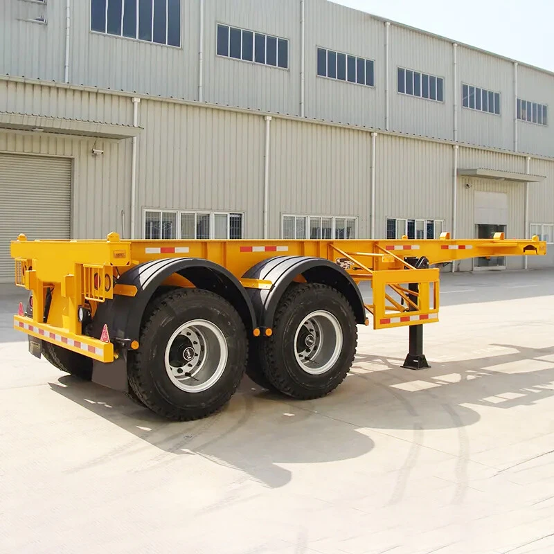 20Ft 2 Axle Skeleton Trailer