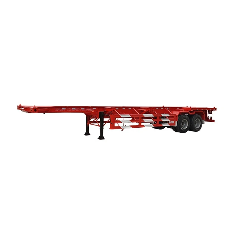 20ft Skeleton Shipping Container Trailer
