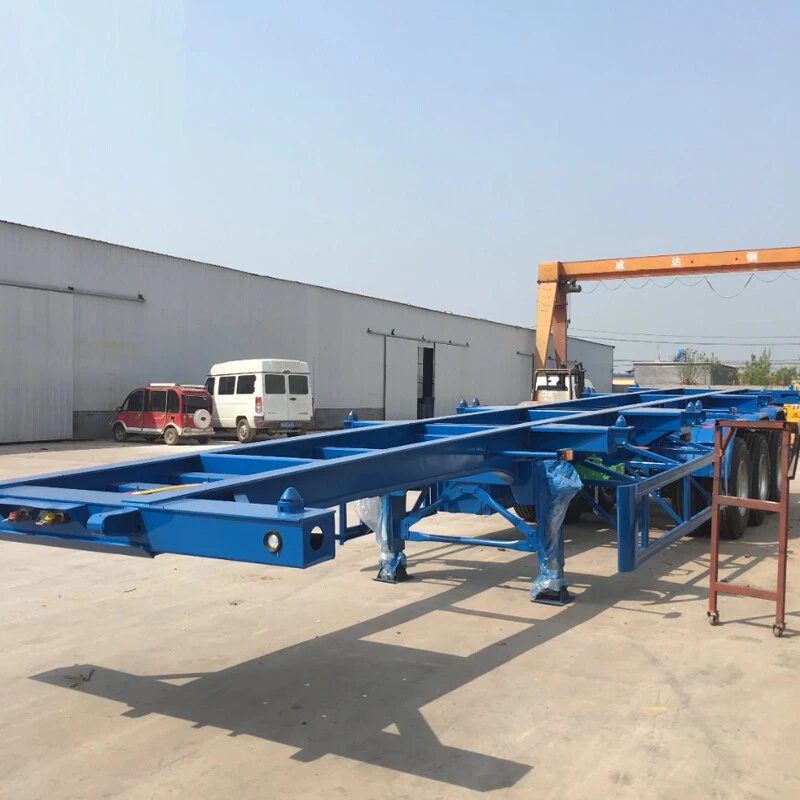 20ft Skeleton Shipping Container Trailer