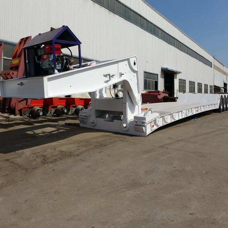 Detachable Gooseneck Lowbed Trailers