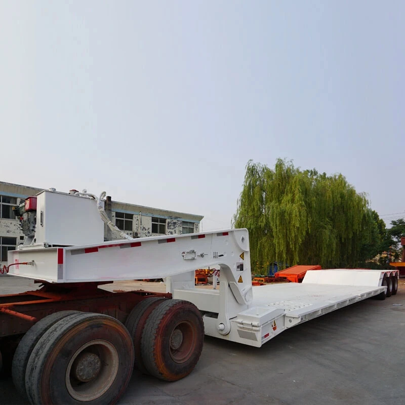 Detachable Gooseneck Lowbed Trailers