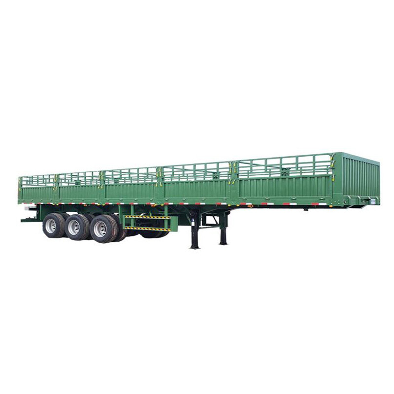 Flatbed Trailer With Side Wall