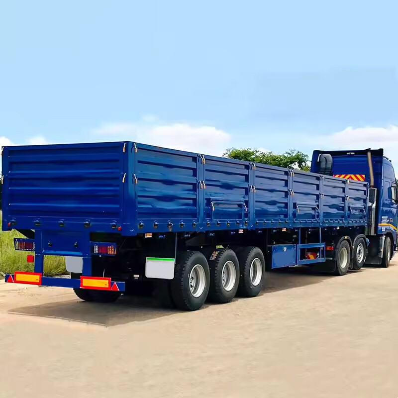 Flatbed Trailer With Side Wall