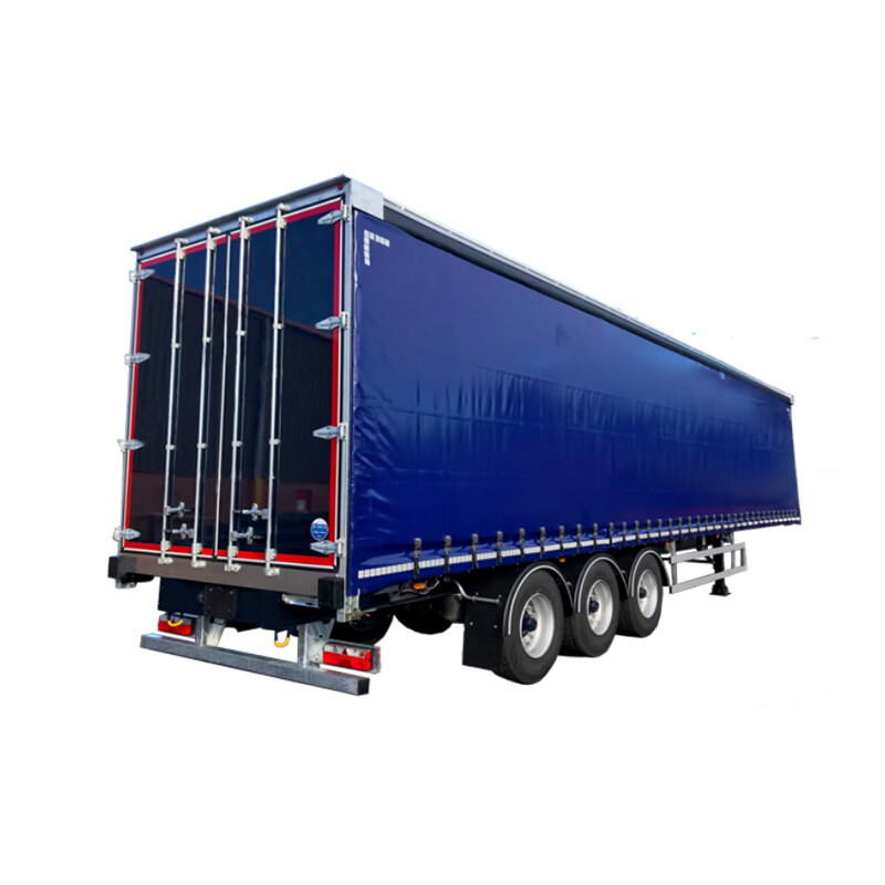 50 Ton 3 Axle Curtain Side Semi Trailer