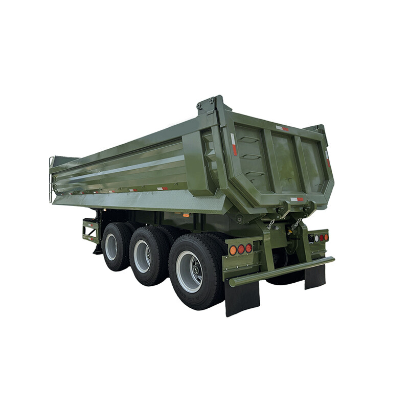 3 Axles 42-square U-shaped Tipper Trailer