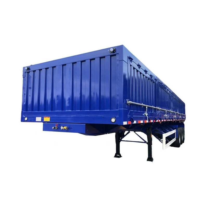 Side Tipper Trailer With Tri-axles