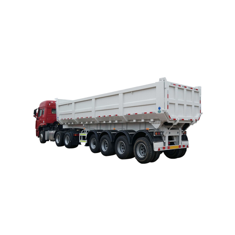 90 Tons 4 Axles Side Dump Trailer
