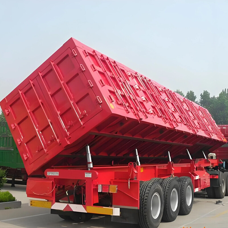 Side Tipping Semi Trailer
