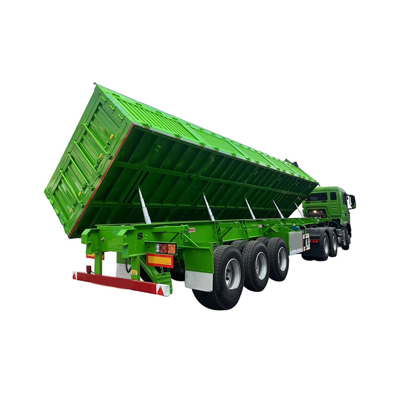 Side Tipping Semi Trailer