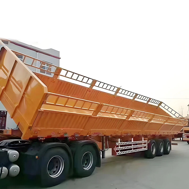 Side Tipping Semi Trailer