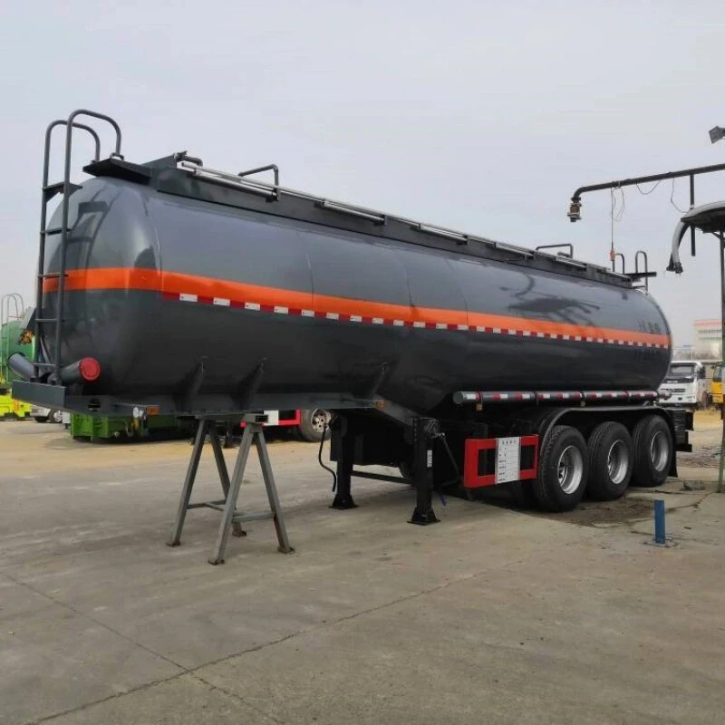 27000 liters Hydrochloric Acid Tanker Trailer