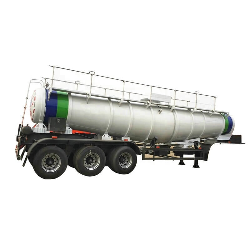 27000 liters Hydrochloric Acid Tanker Trailer