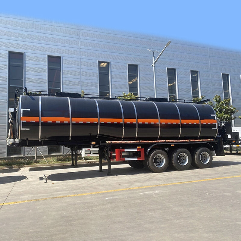 6 Compartments 42000 Liters Fuel Tanker Semi Trailer