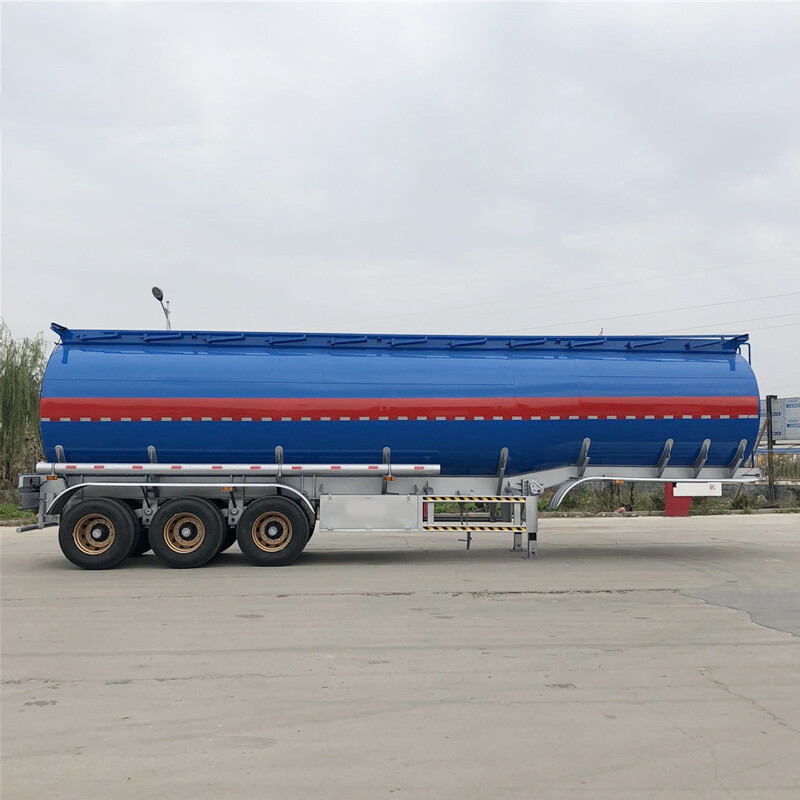 3 Axles 45000liters 4 Compartments Fuel Tanker Semi Trailers