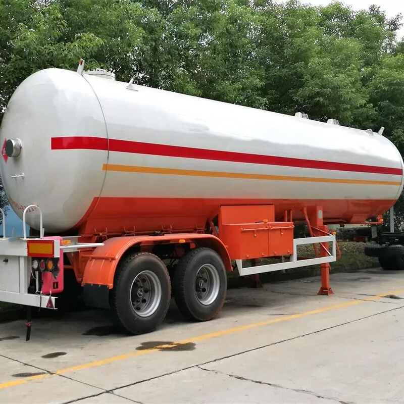 2 axles 45 CBM LPG Tanker Trailer