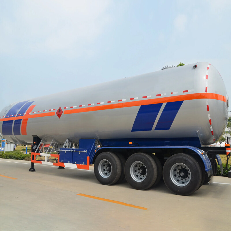 57 CBM 3 axles LPG Tank Semi Trailer