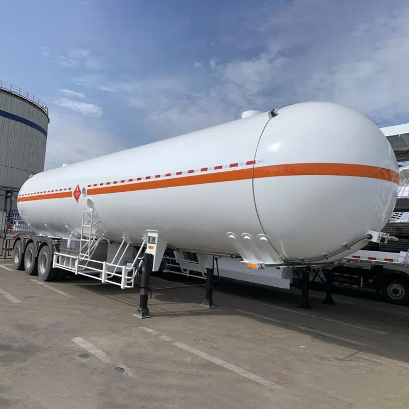 57 CBM 3 axles LPG Tank Semi Trailer
