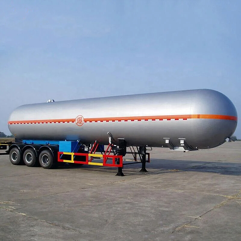 57 CBM 3 axles LPG Tank Semi Trailer