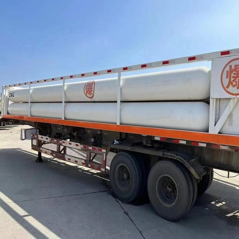 40 FT CNG Tube Skid Container Trailer
