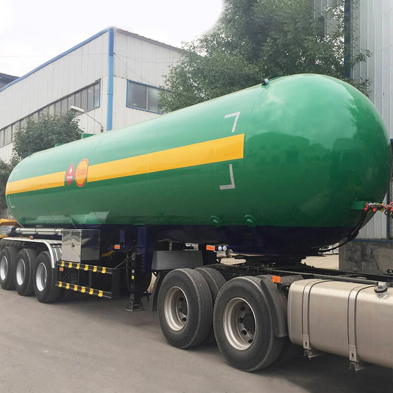 45CBM 3 Axle LNG Tank Semi Trailer Transport Tank Semi trailer