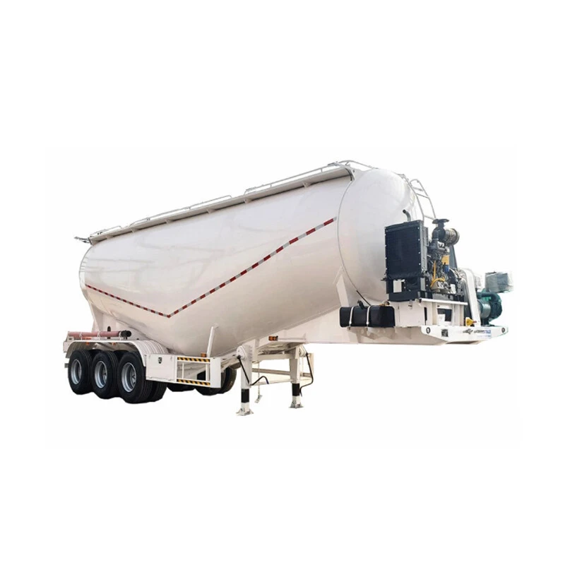 Tri Axle 40 Cbm Bulk Cement Semi Trailer