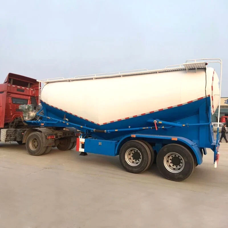 30 CBM 2-Axle Bulk Cement Semi-trailer with ABS system