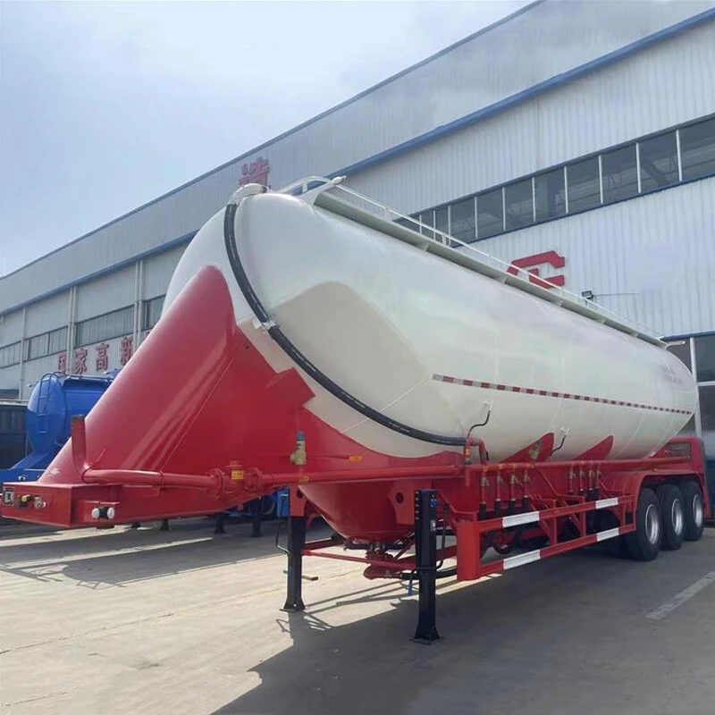 3-axle W shape bulker carrier semi-trailer