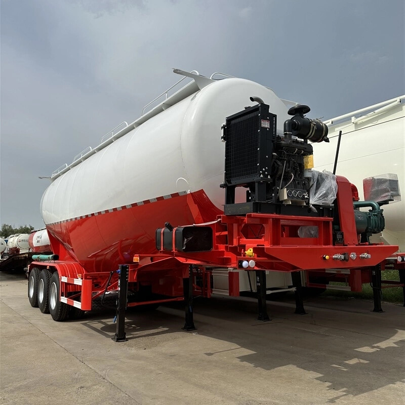 3-axle W shape bulker carrier semi-trailer
