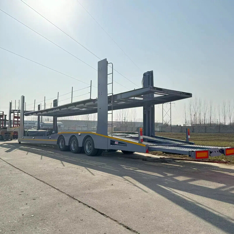 3 Axles Car Carrier Trailer Car Transport Semi Trailer Car Carrier Semi-trailer 3 Axles Car Carrier Trailer Car Transport Semi Trailer Car Carrier Semi-trailer