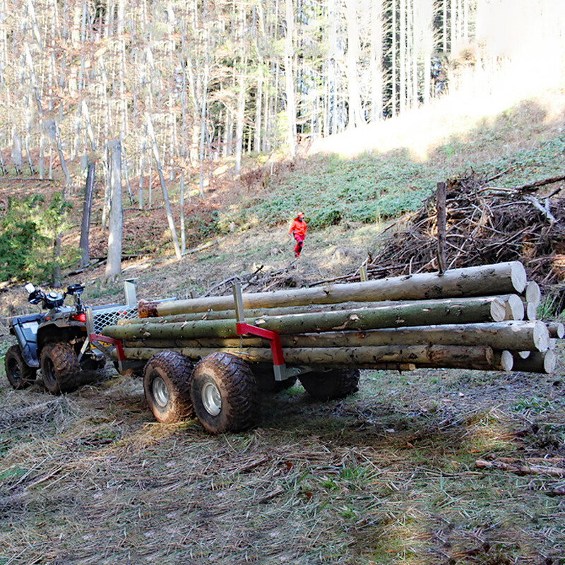 Wood Transport Semi Trailer
