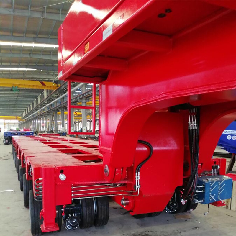 Multi axle hydraulic low bed trailer