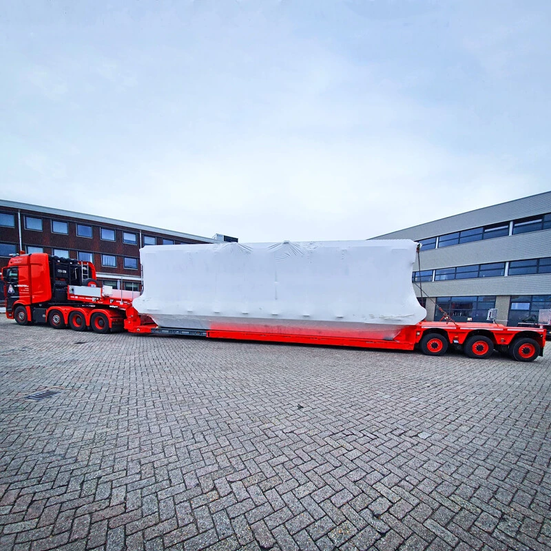 Hydraulic Multi Axle Modular Trailer Used in Bridge And Tunnel Construction