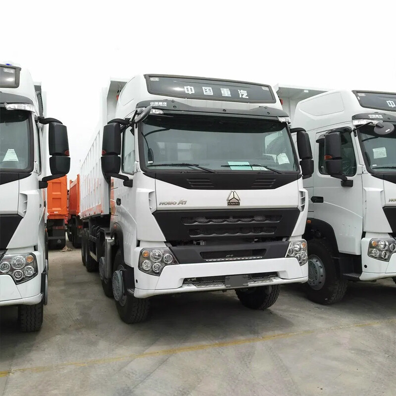 HOWO A7 Dump Tipper Truck For Gravel Transport