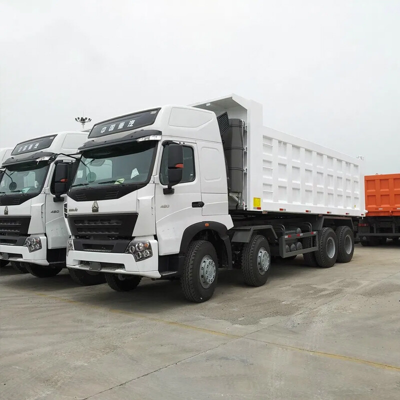 HOWO A7 Dump Tipper Truck For Gravel Transport