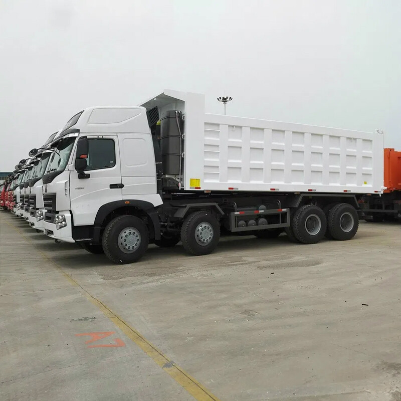 HOWO A7 Dump Tipper Truck For Gravel Transport